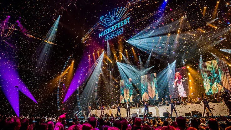 De Ziggo Dome in de avond