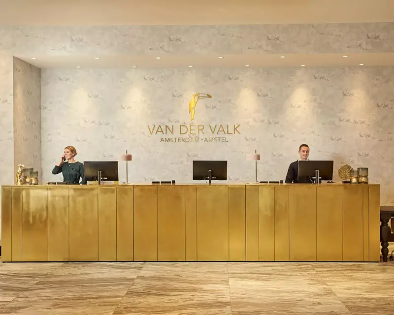 Empfang Van der Valk Hotel Amsterdam - Amstel
