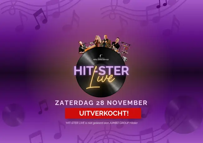 HIT-STER Live uitverkocht