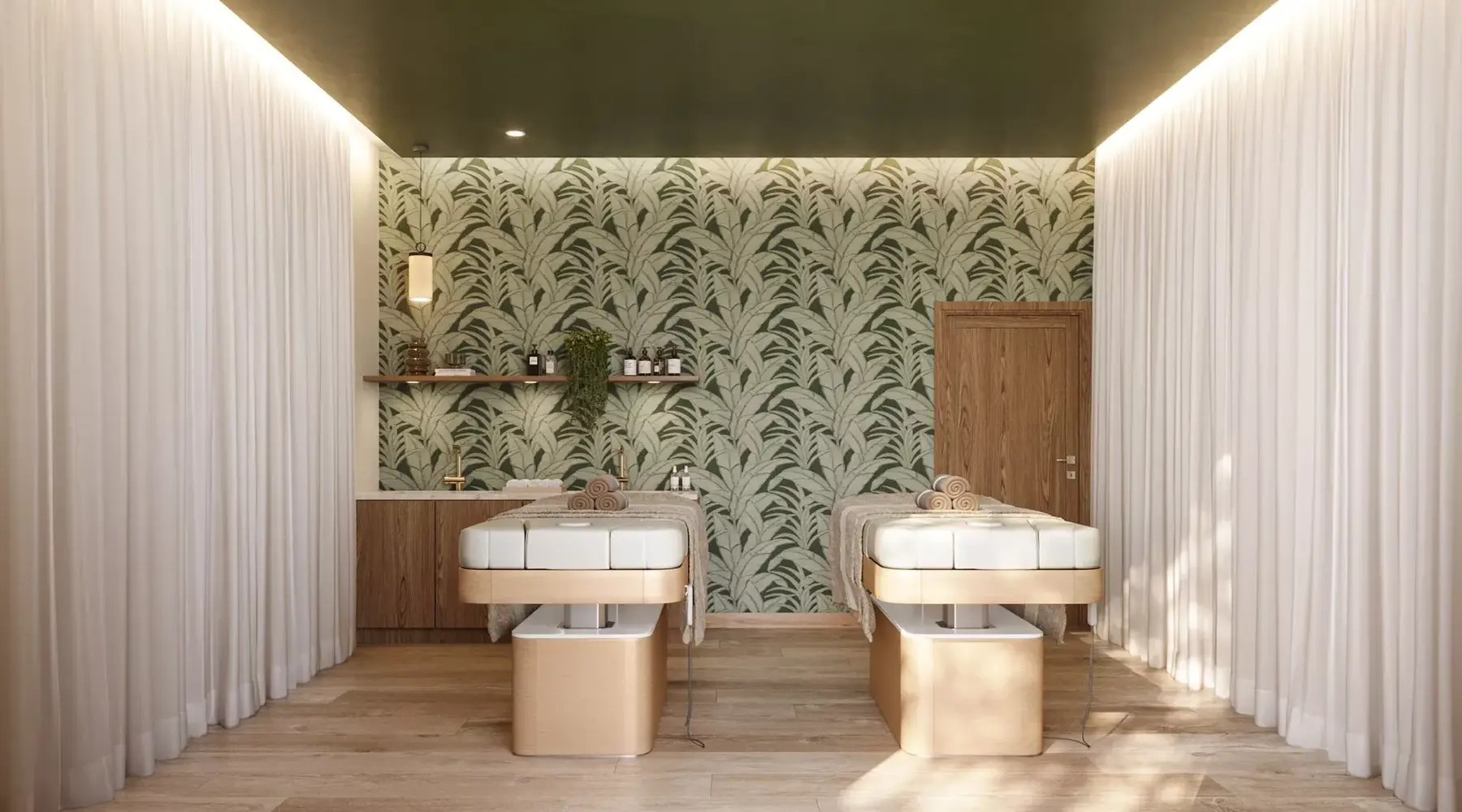 Massageruimte in Hotel Luxembourg-Arlon.