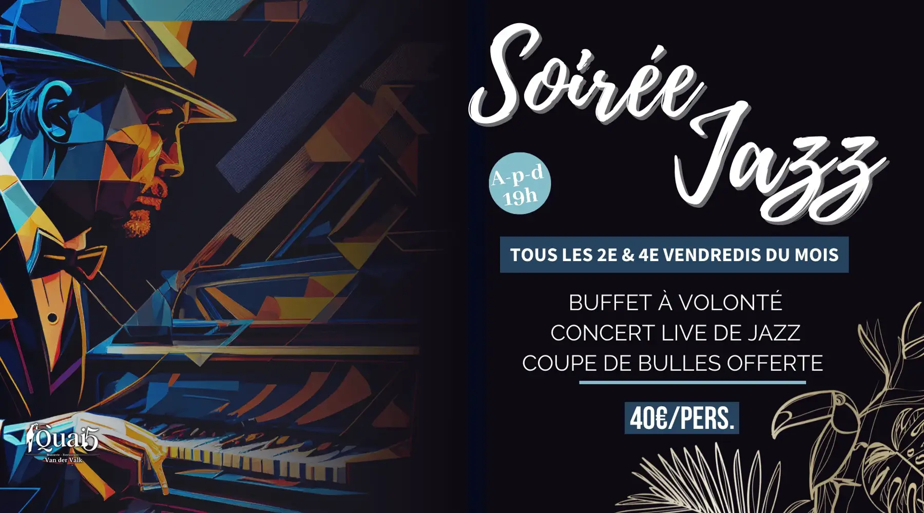 Jazz Night | 𝐕𝐚𝐧 𝐝𝐞𝐫 𝐕𝐚𝐥𝐤 𝐌𝐨𝐧𝐬