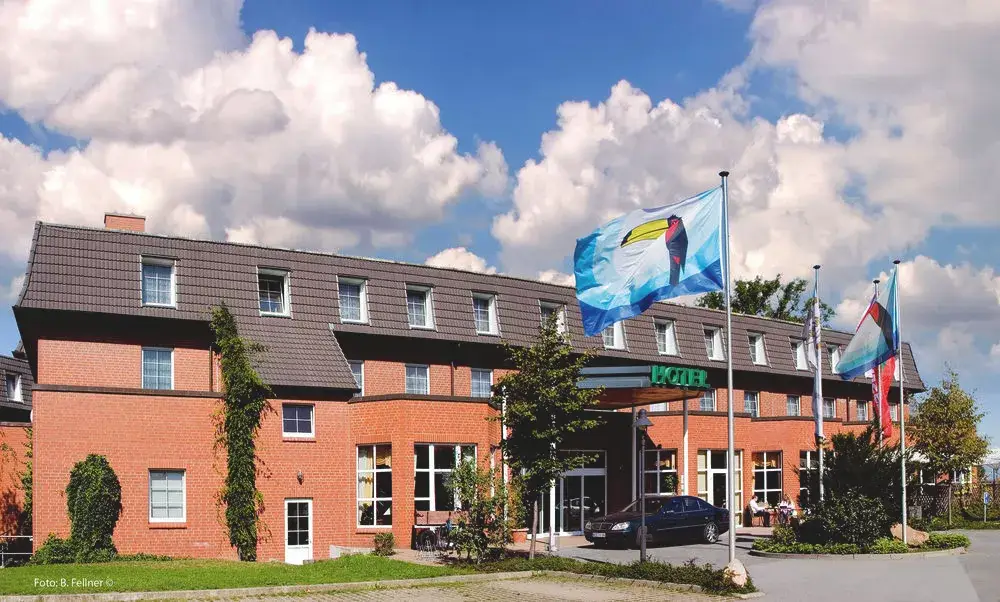 Ansicht des Hotel Spornitz