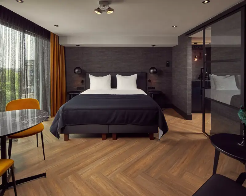 Zimmer im Hotel Antwerpen