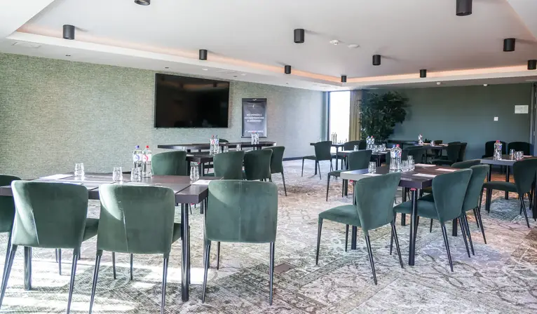 Kanselpoort opstelling u-vorm bij Van der Valk Hotel Gorinchem-A27