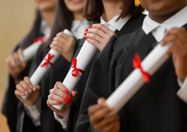 Zeugnisausgabe im Resort Linstow