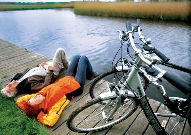 Mit dem Rad an der Mecklenb. Seenplatte