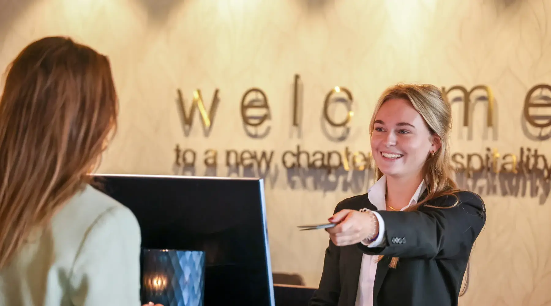 Foto van de receptie