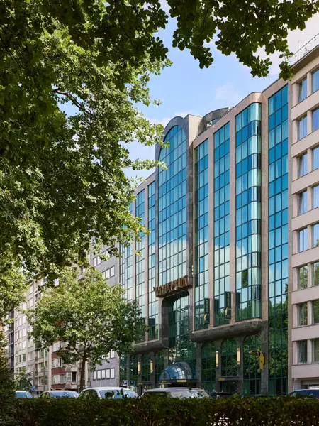 Fassade eines Hotels