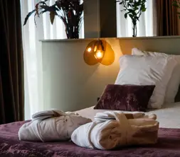 Moorland Wellness Suite Veenendaal bed