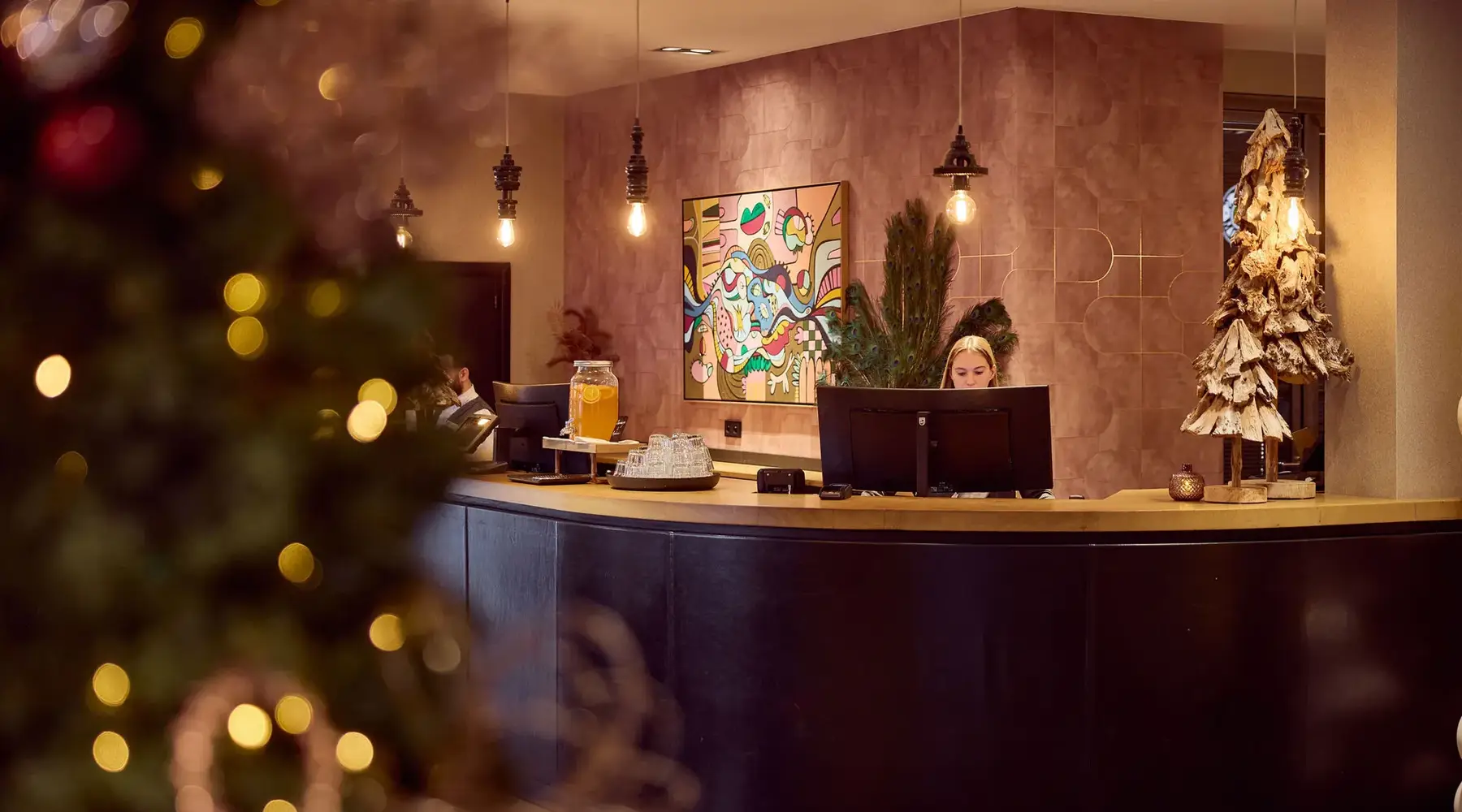 Kerst lobby