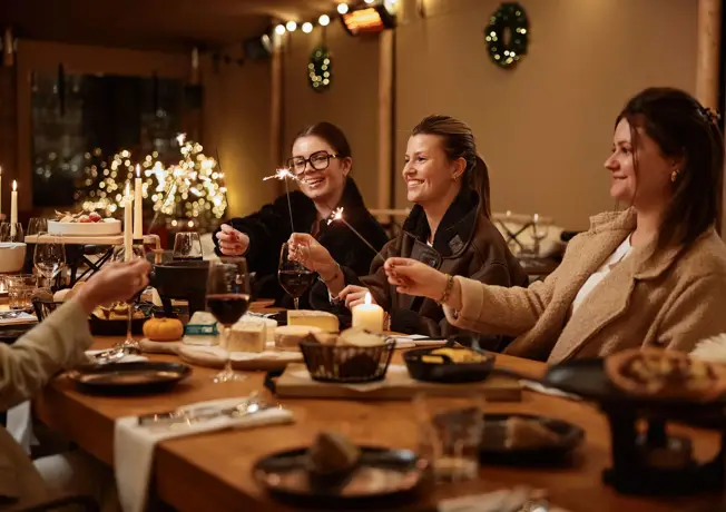 Gezellig groepsdiner in Chalet Savoyard in Gent