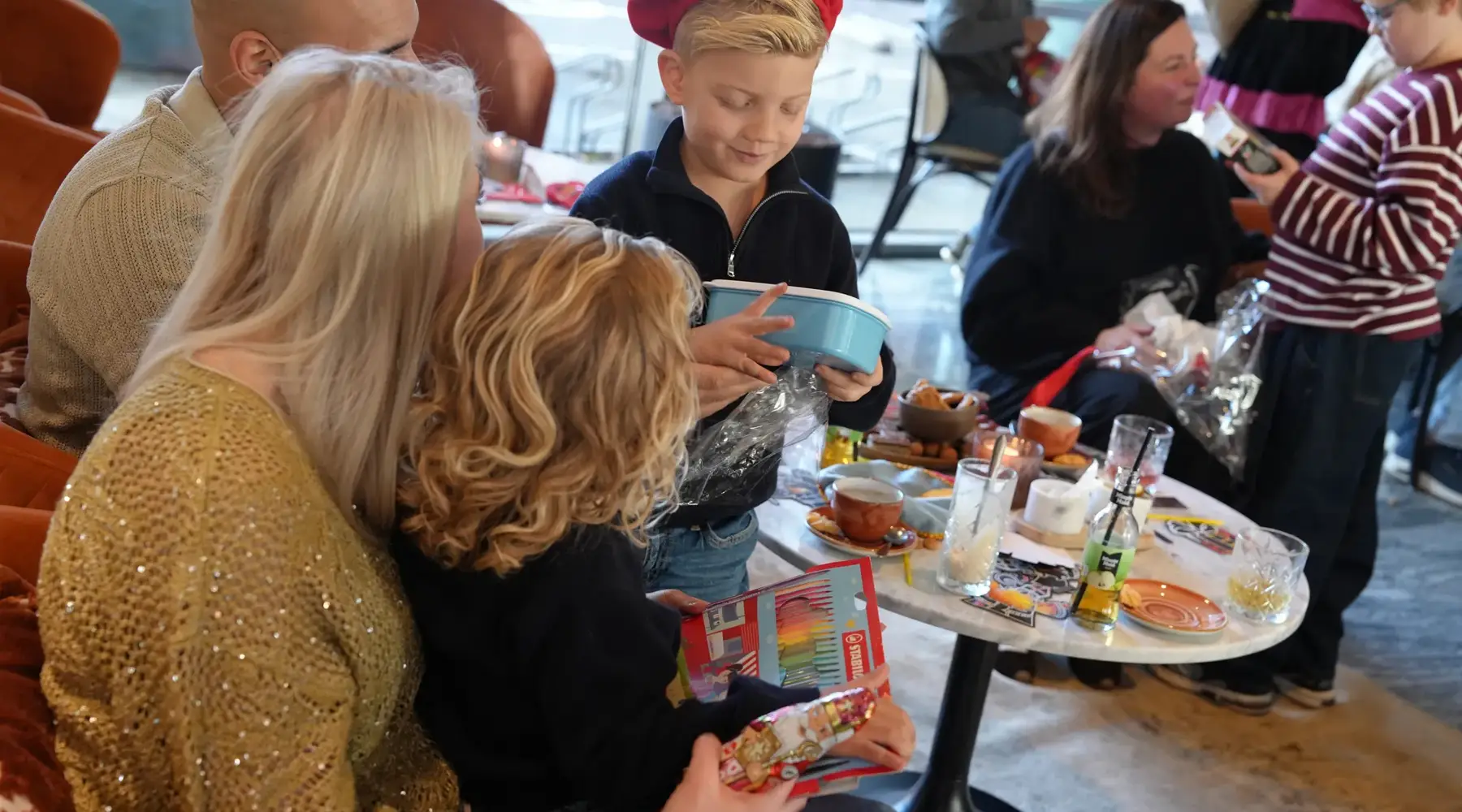 Gezellig sinterklaas in het hotel