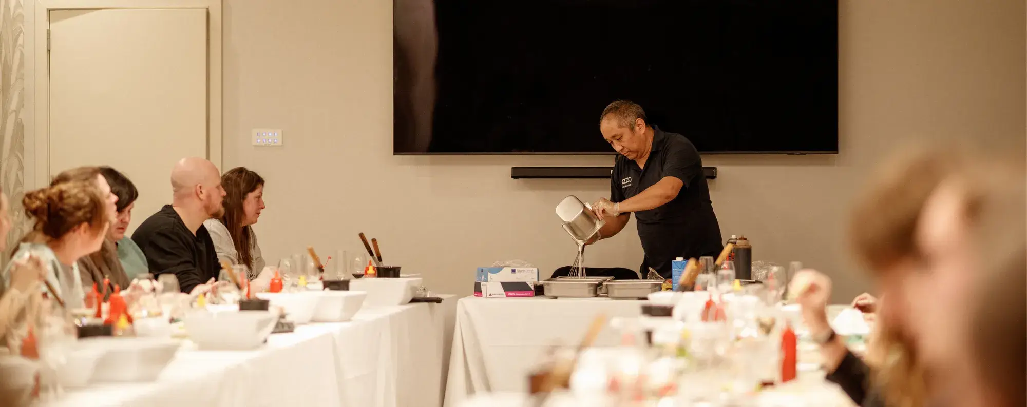 Atelier de sushi
