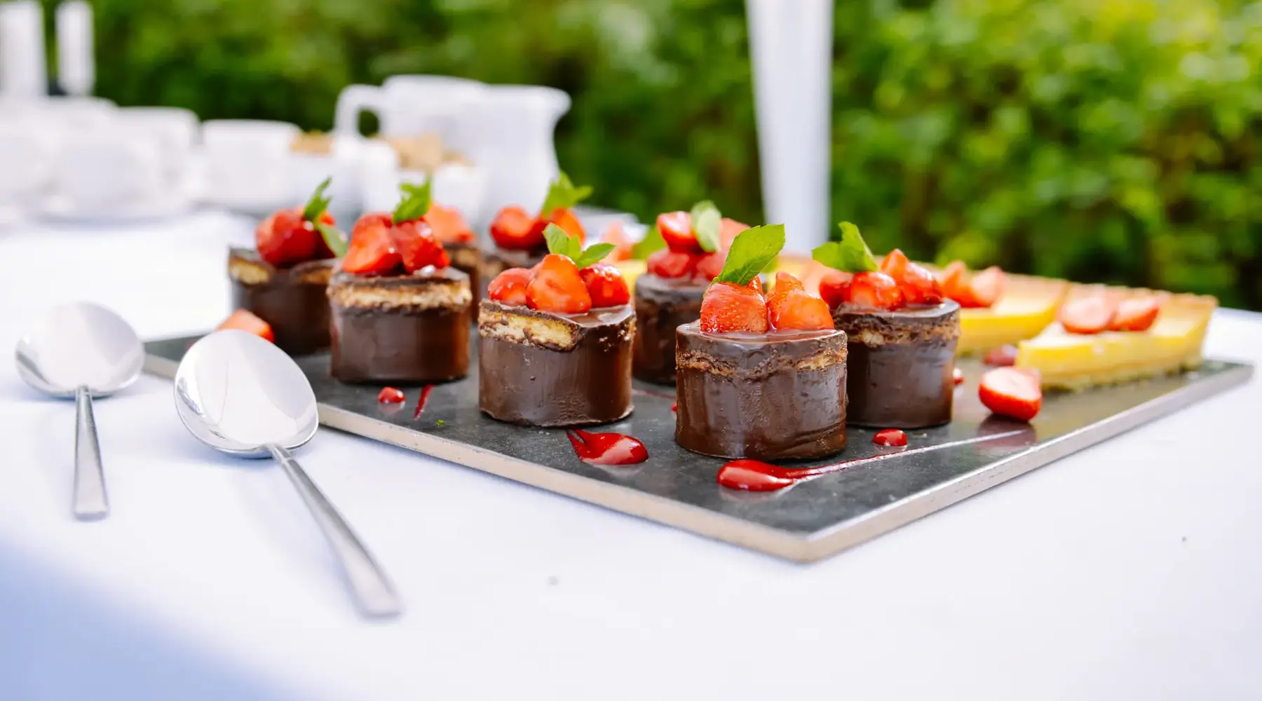 Vaste prijs & feestbuffet in Naturresort Drewitz
