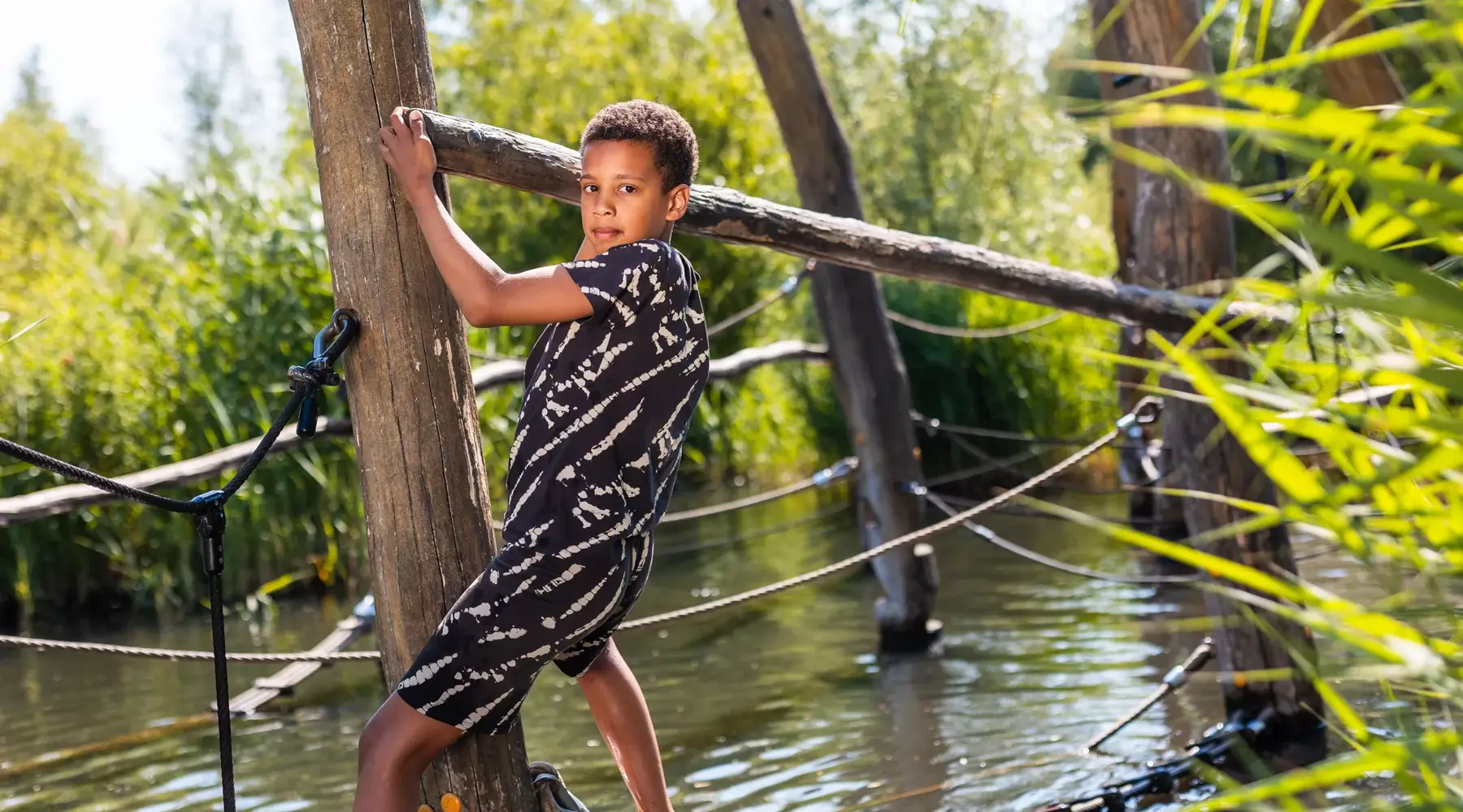 Kinderen in het Belevenissenbos