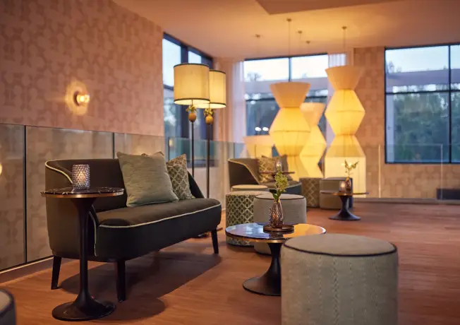Interieur van hotellobby