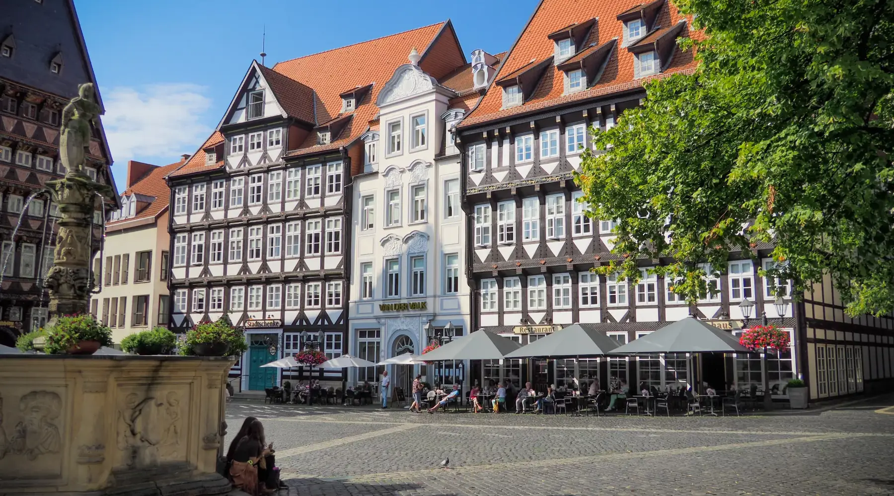 Das van der Valk Hotel Hildesheim aus der Perspekti