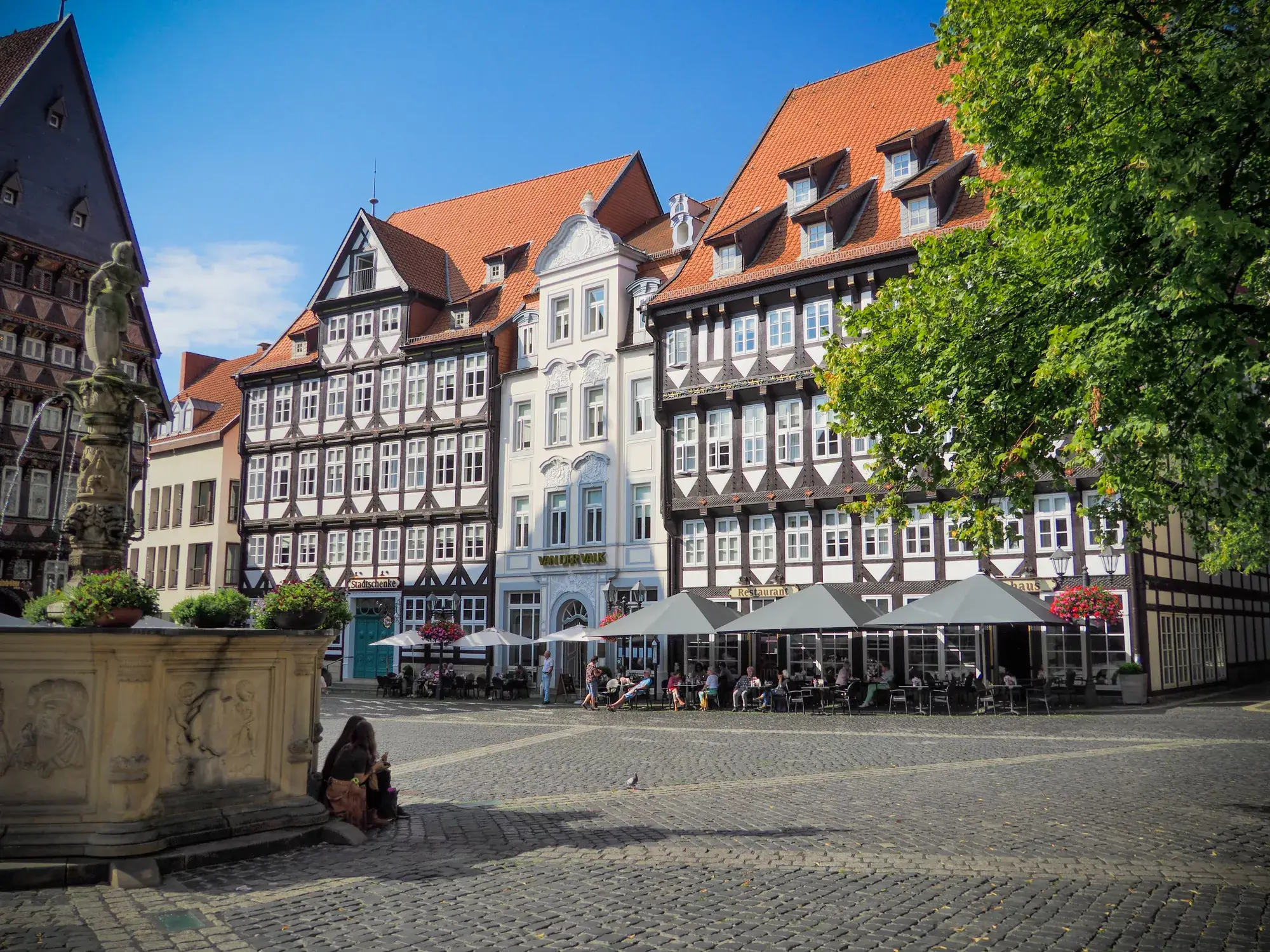 City center of Hildesheim