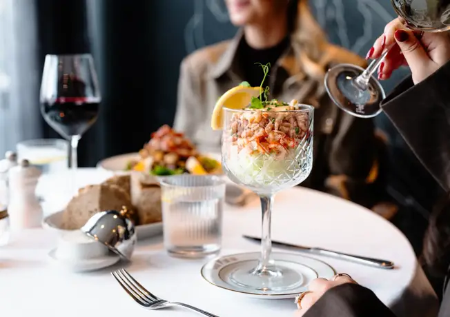 Interieur van Brasserie Martinus