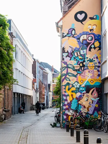 street art tour in Gent