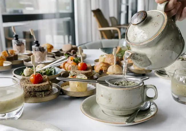 Nachmittagstee bei Brasserie Martinus