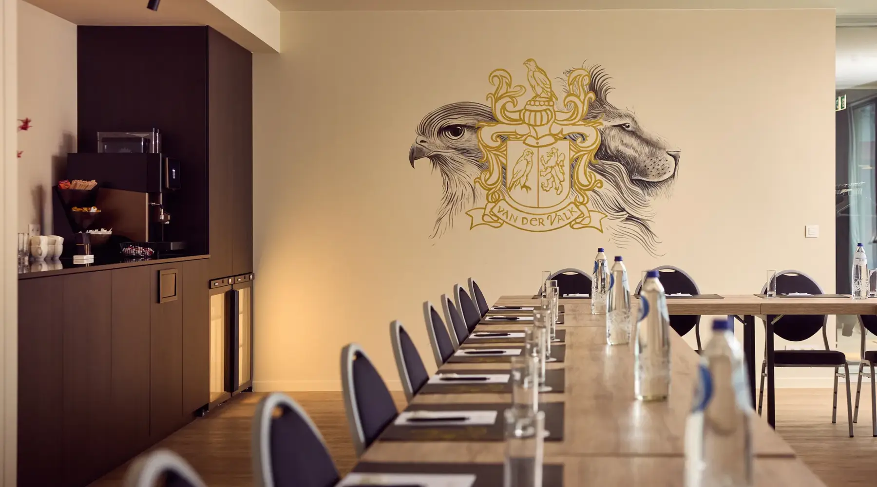 Mural in Maneblusser room