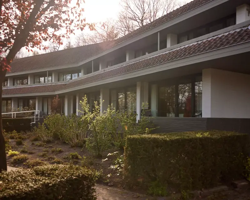 Aanzicht tuin