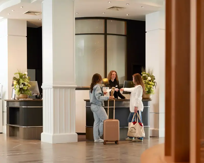 Inchecken bij Hotel Spa