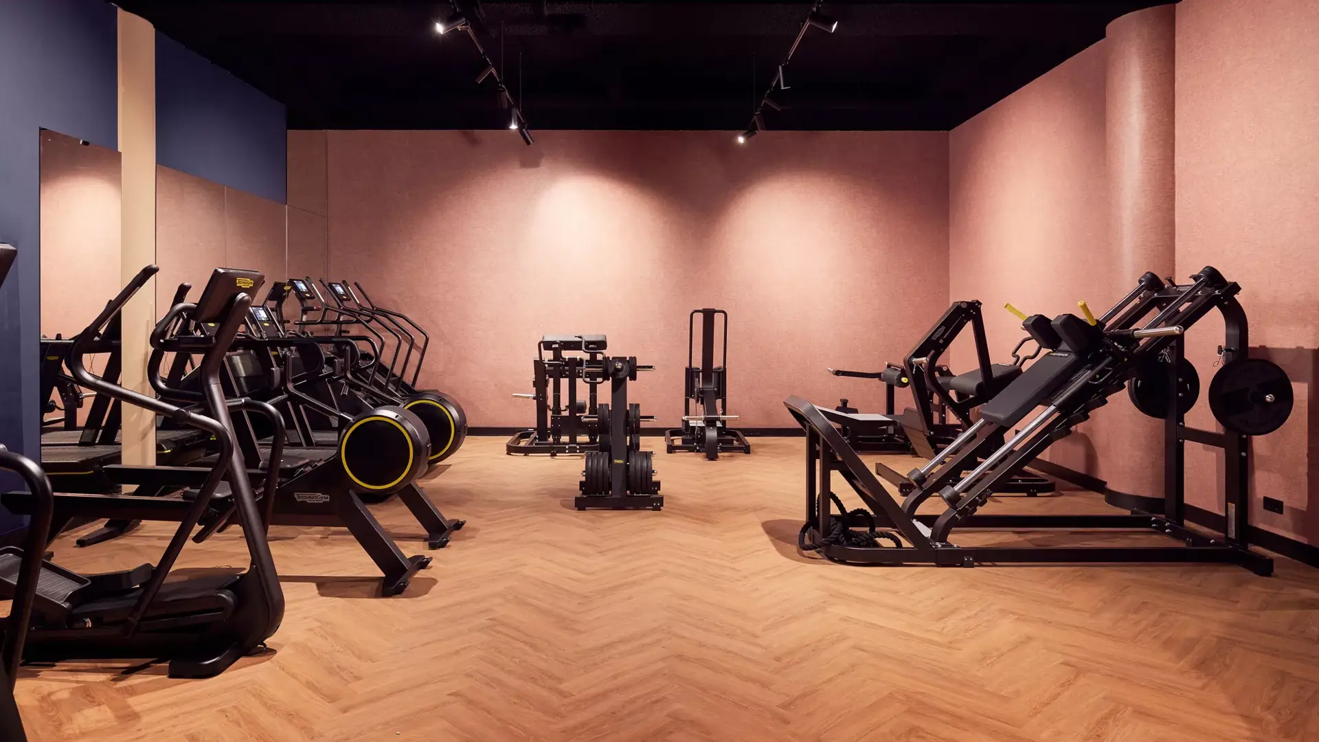 Interieur gym van Hotel Lelystad