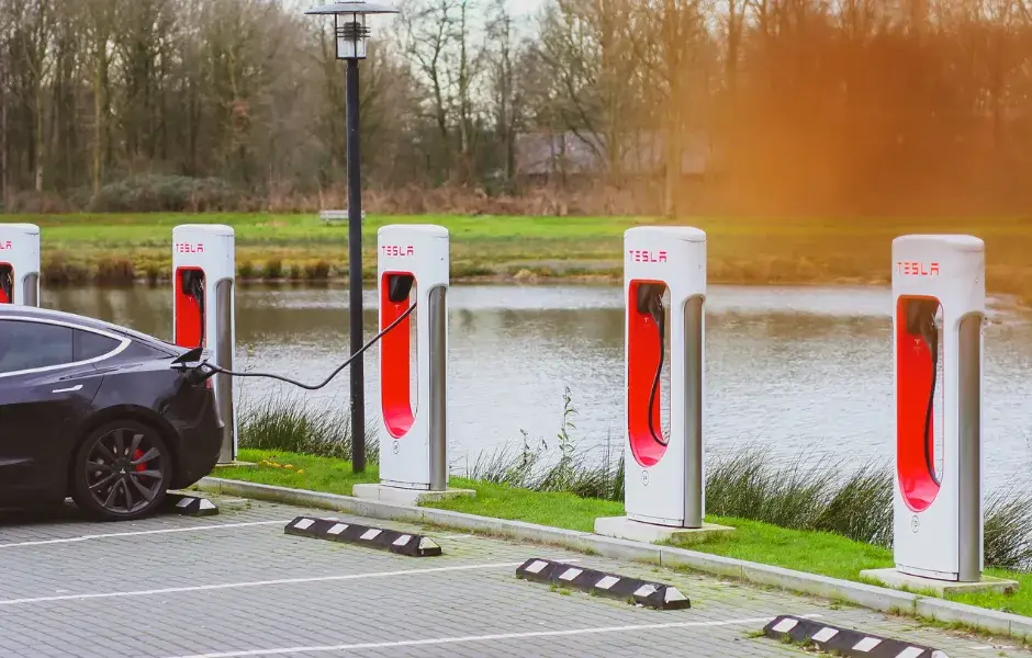 Tesla charging stations at Hotel Leusden-Amersfoort