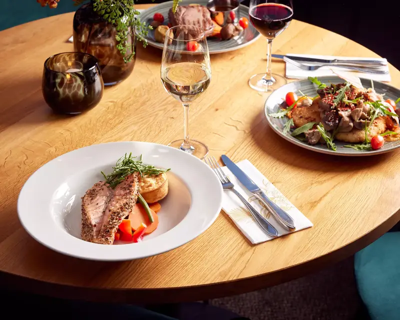 A dish from the menu of Hotel Drachten