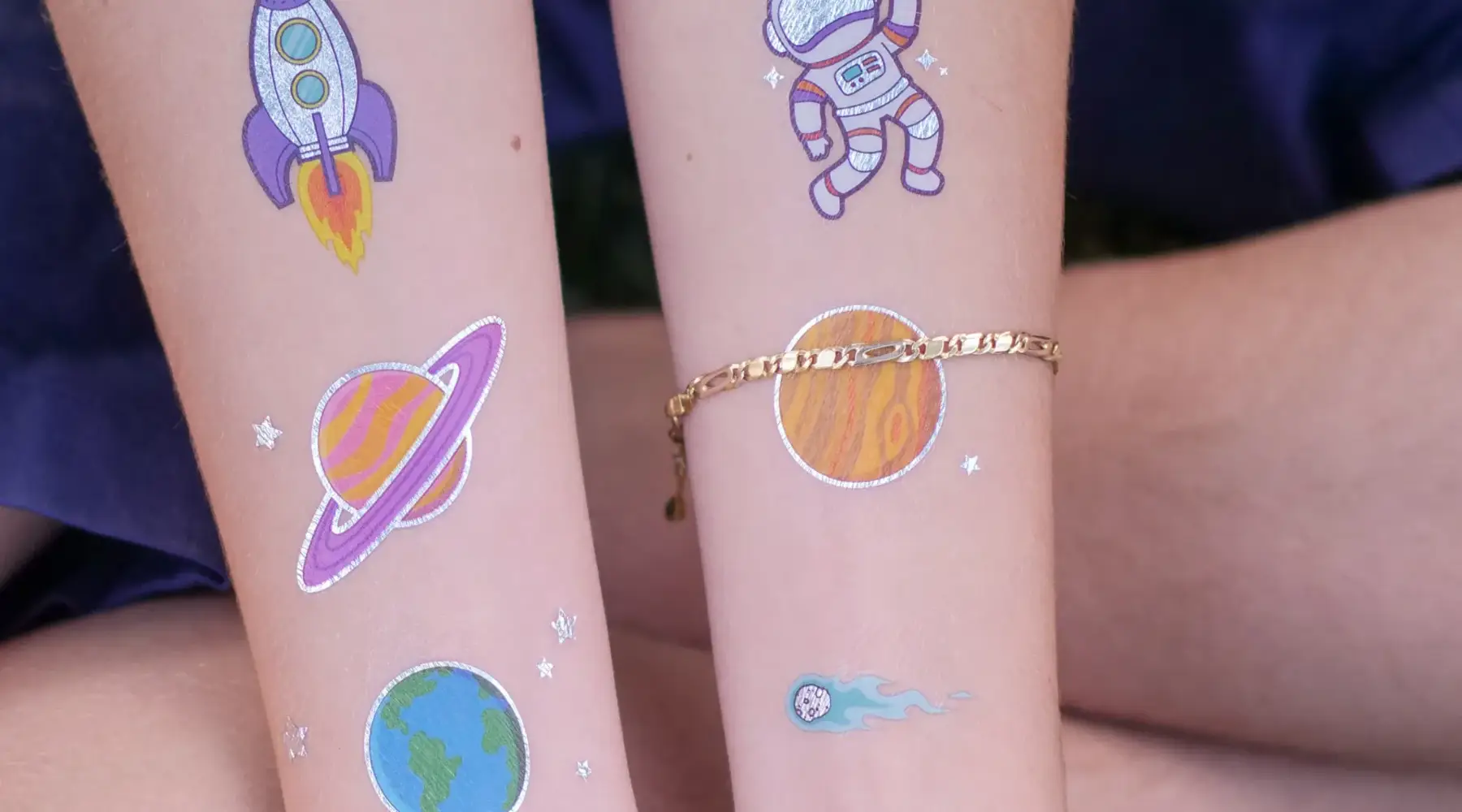Glitter tattoos