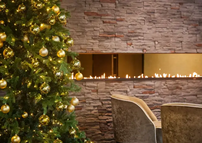 Kerst in lobby