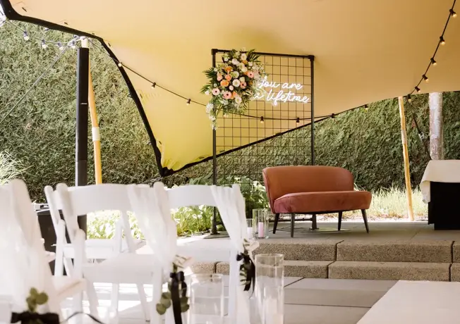 ceremonie voor een bruiloft