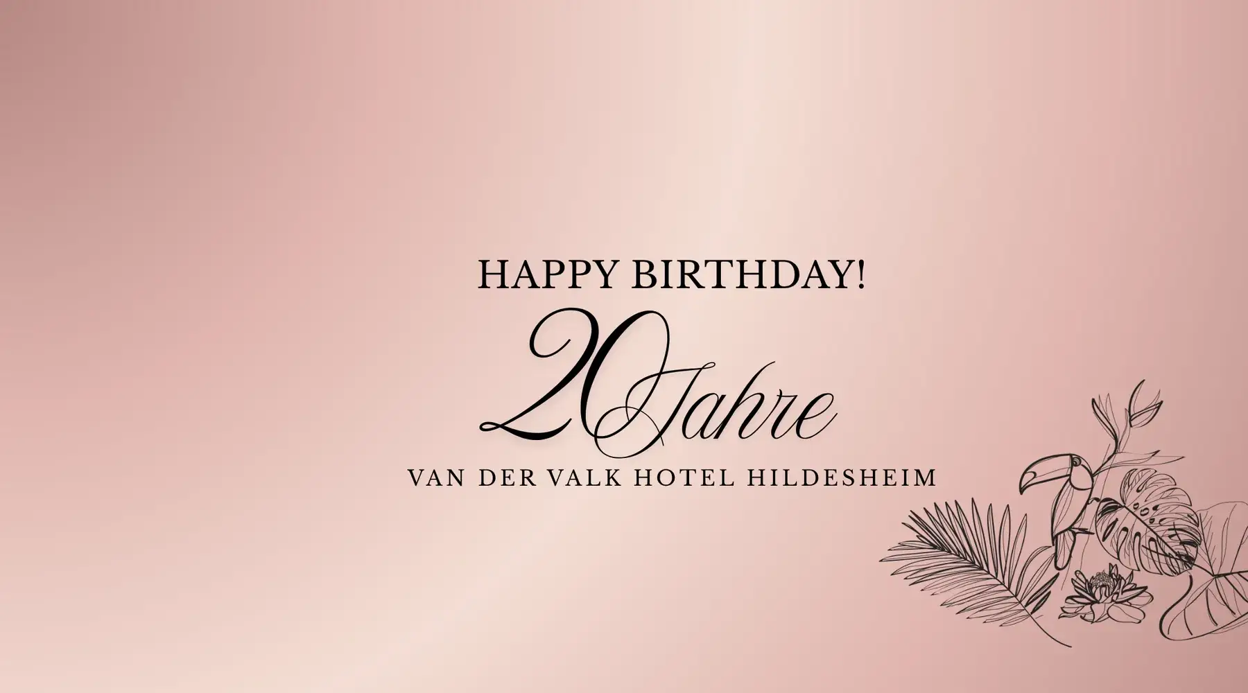 "20 Years" Van der Valk Hotel Hildesheim