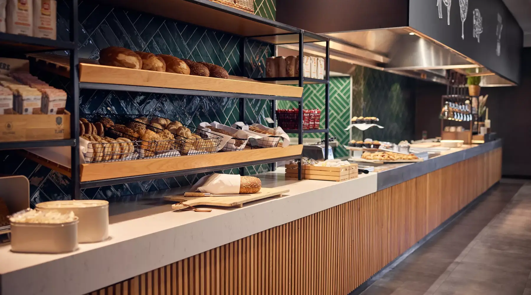 Frühstücksbrotbuffet