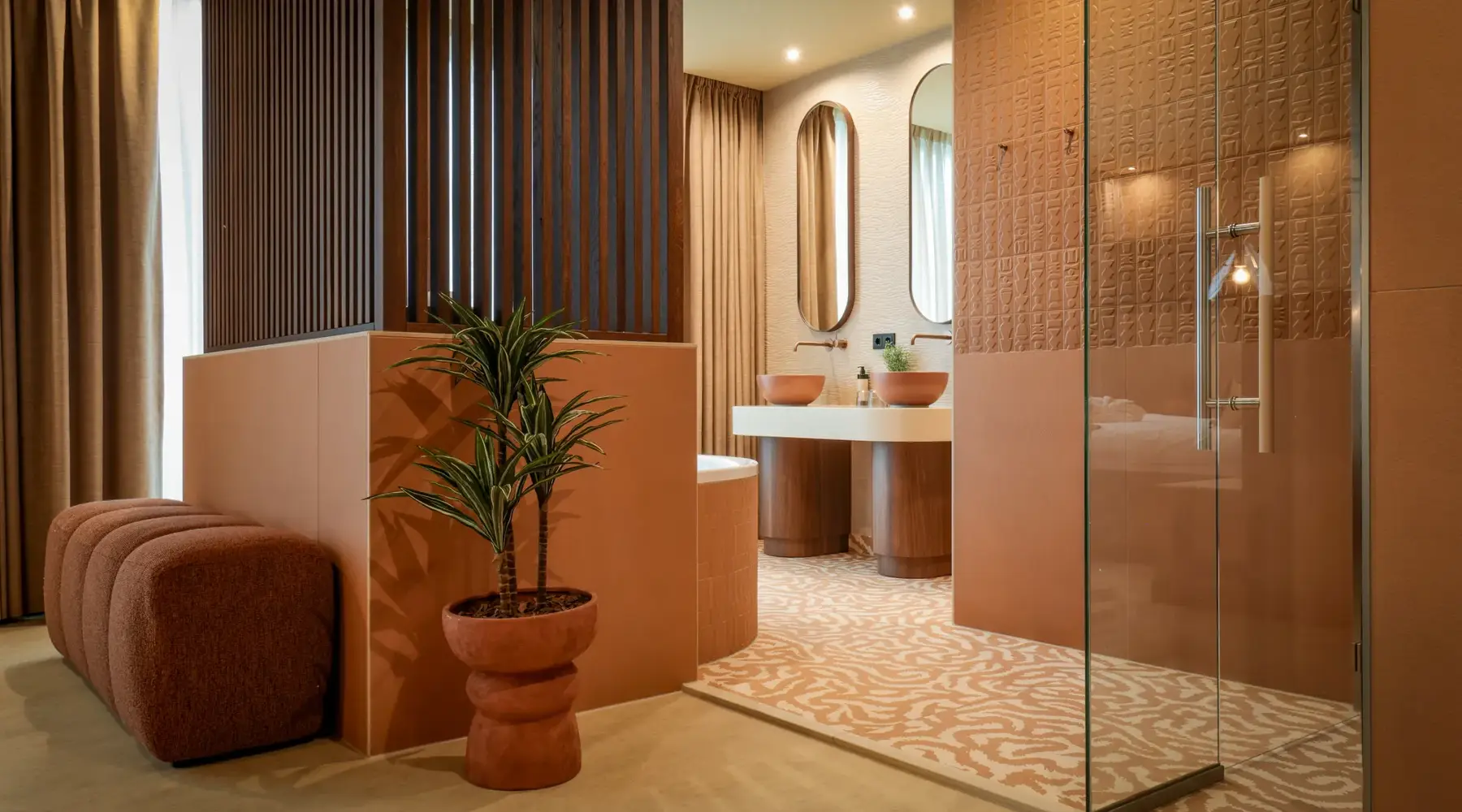 Desert suite badkamer