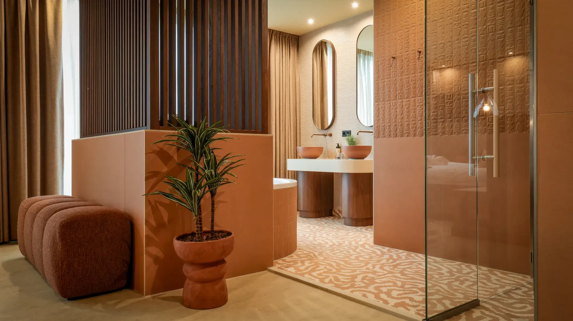 Desert suite badkamer