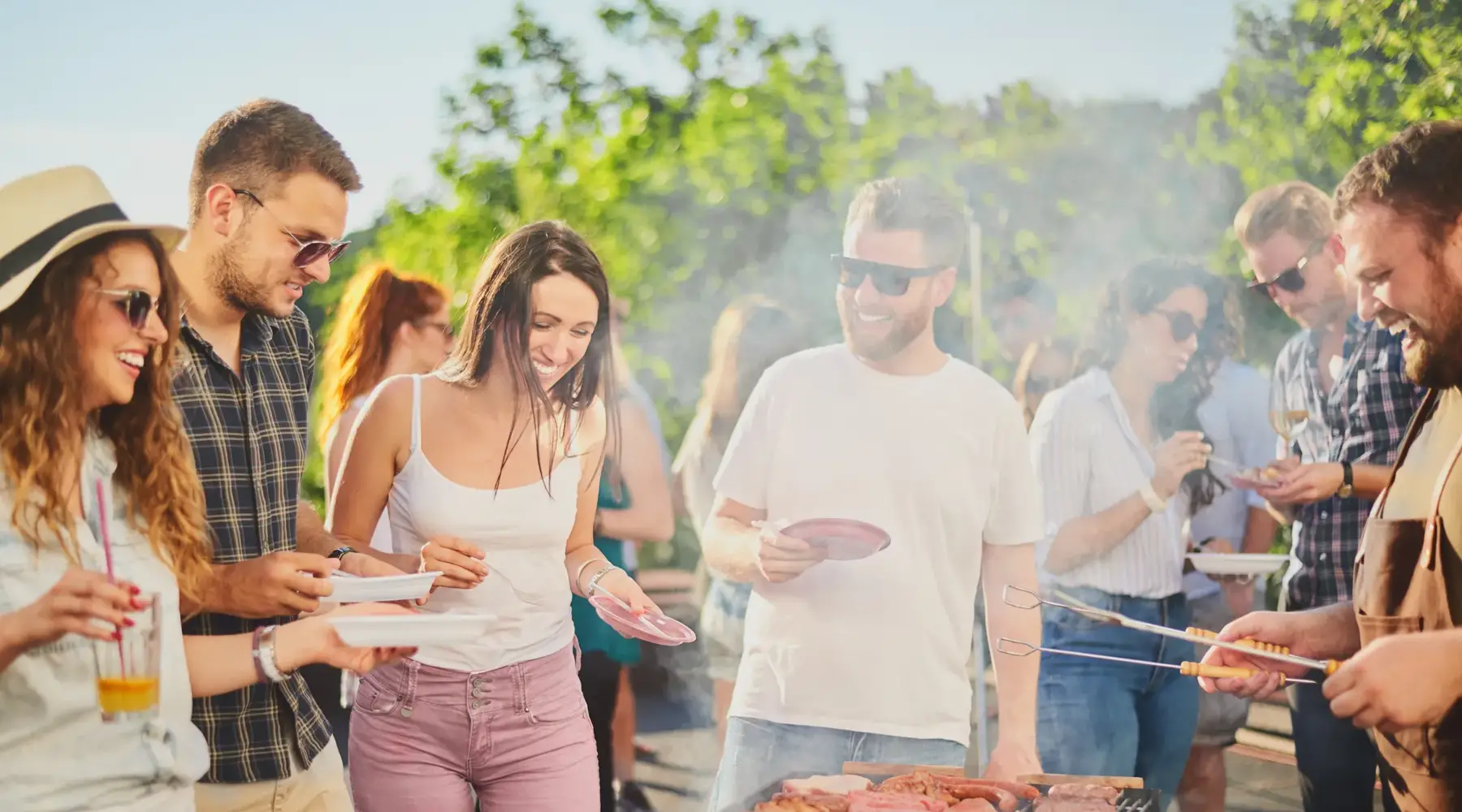 Barbecue on our terrace