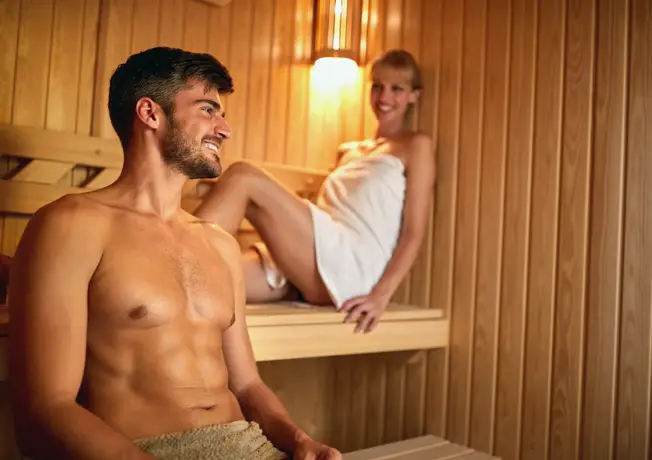 Sauna in the main house