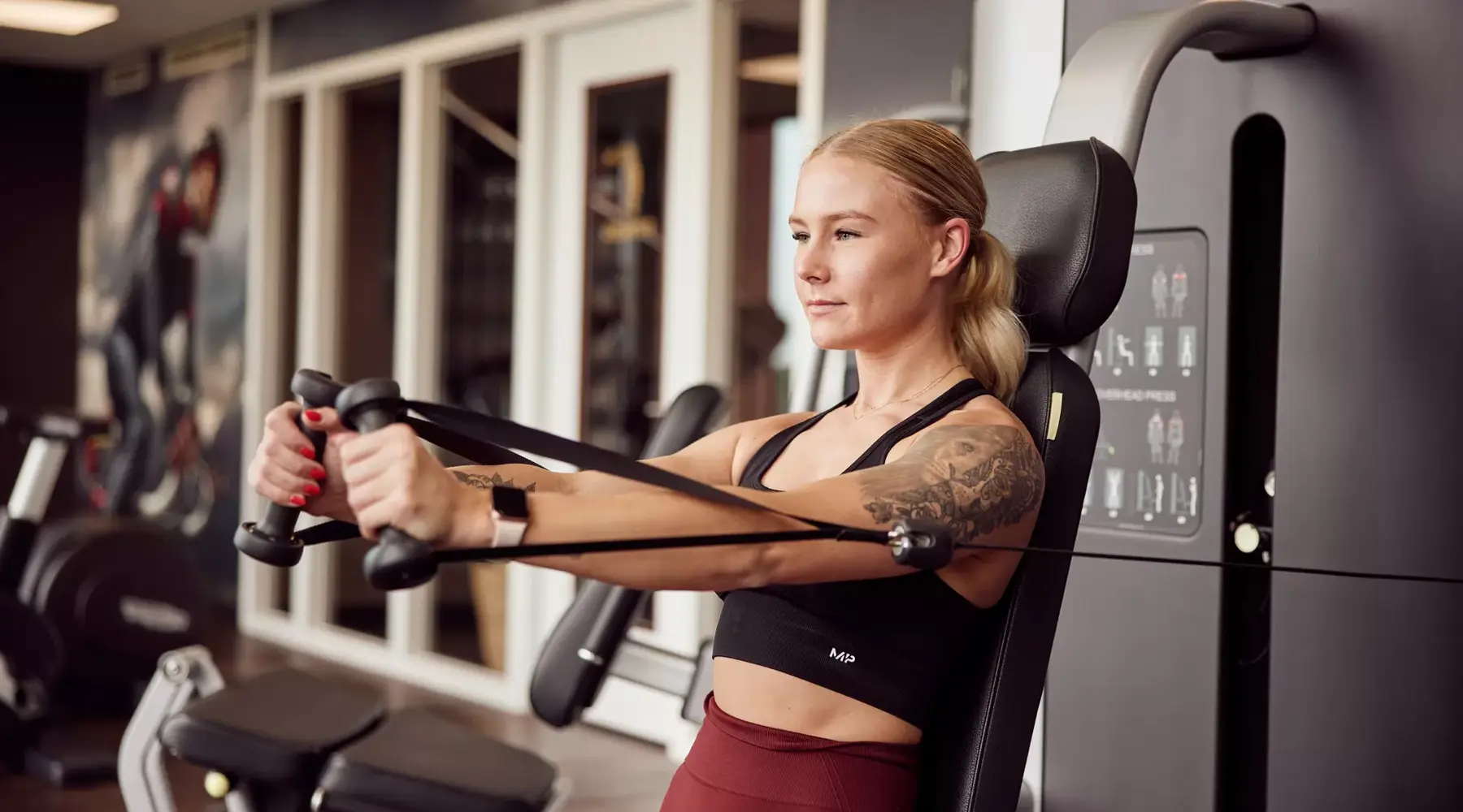 Woman in the gym