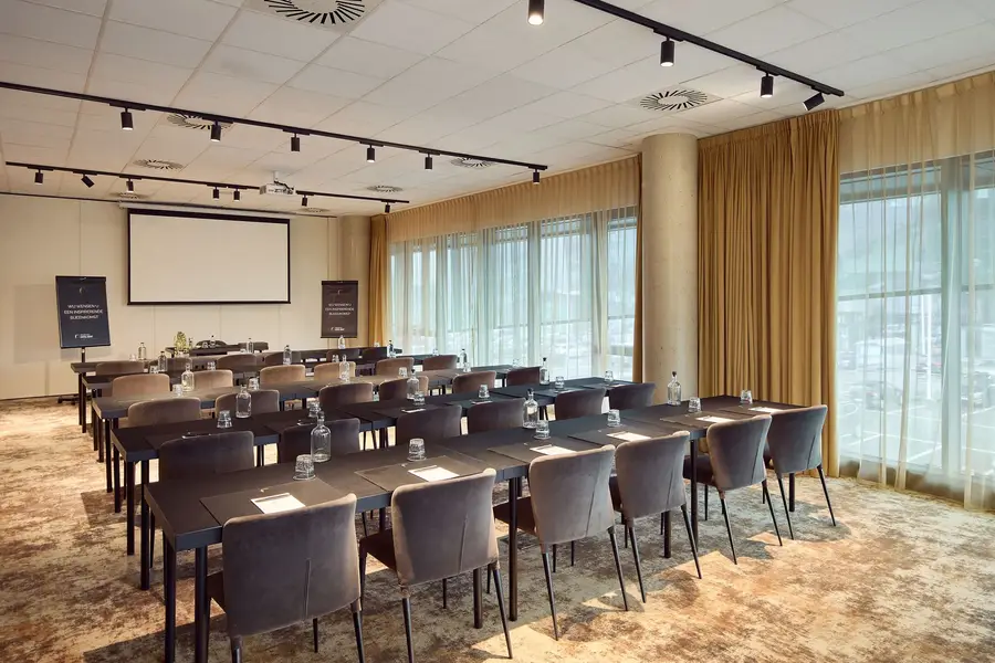 Schulaufbauhalle Vrijdagmarkt im Hotel Gent