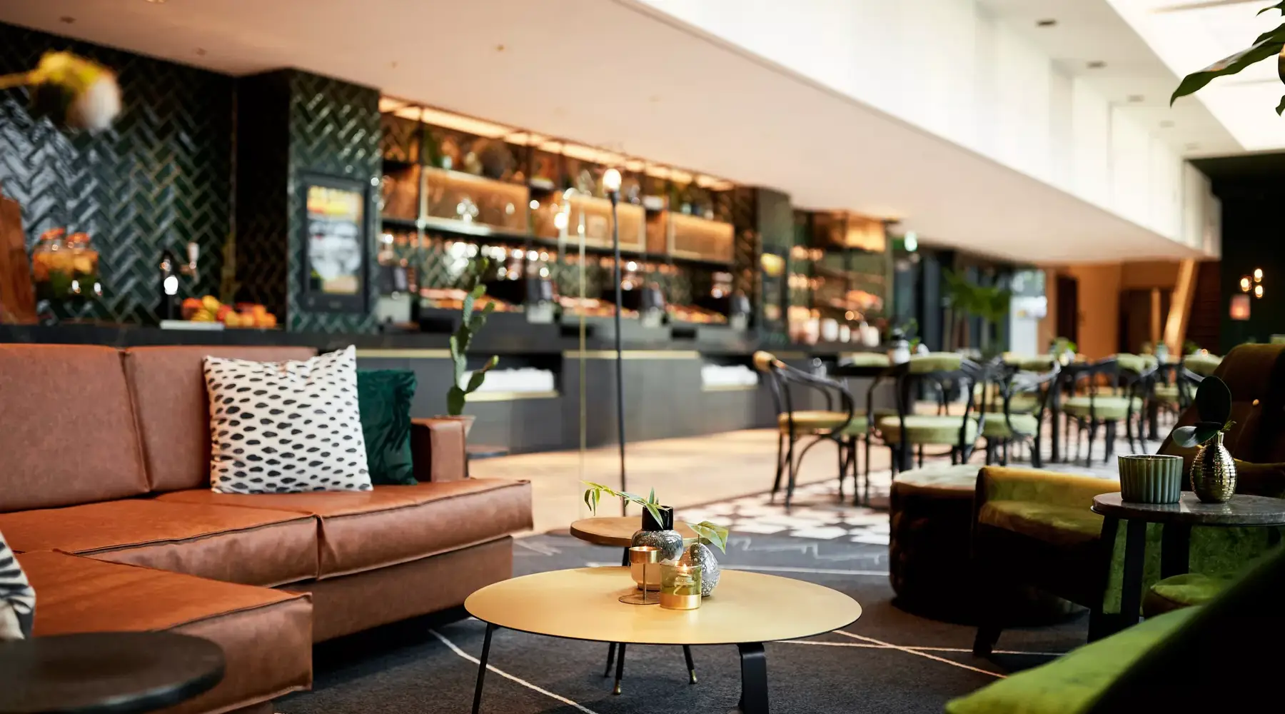 Groene lounge