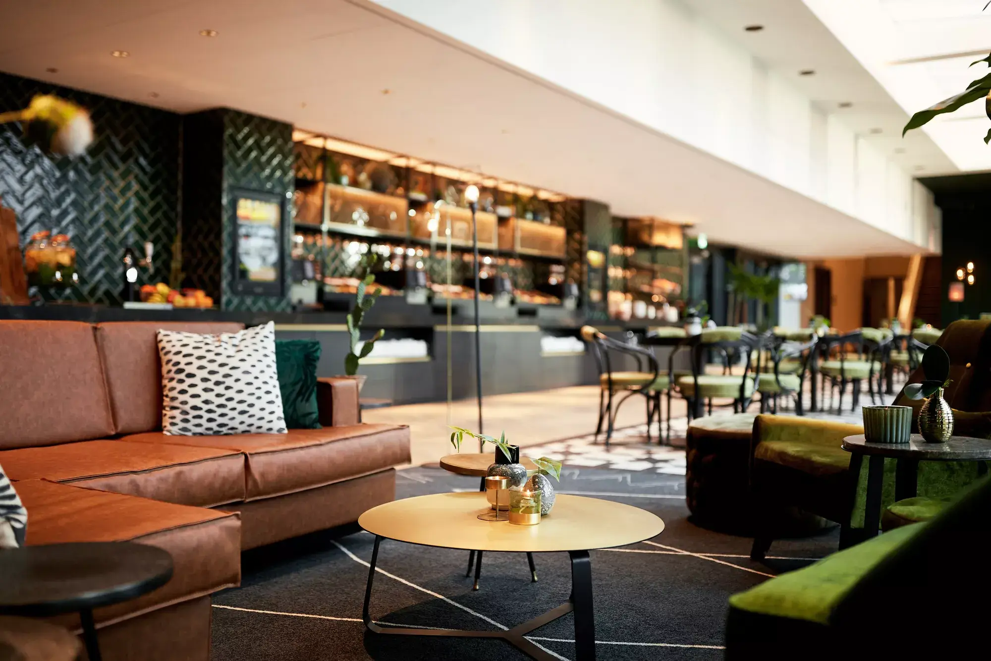Grüne Lounge