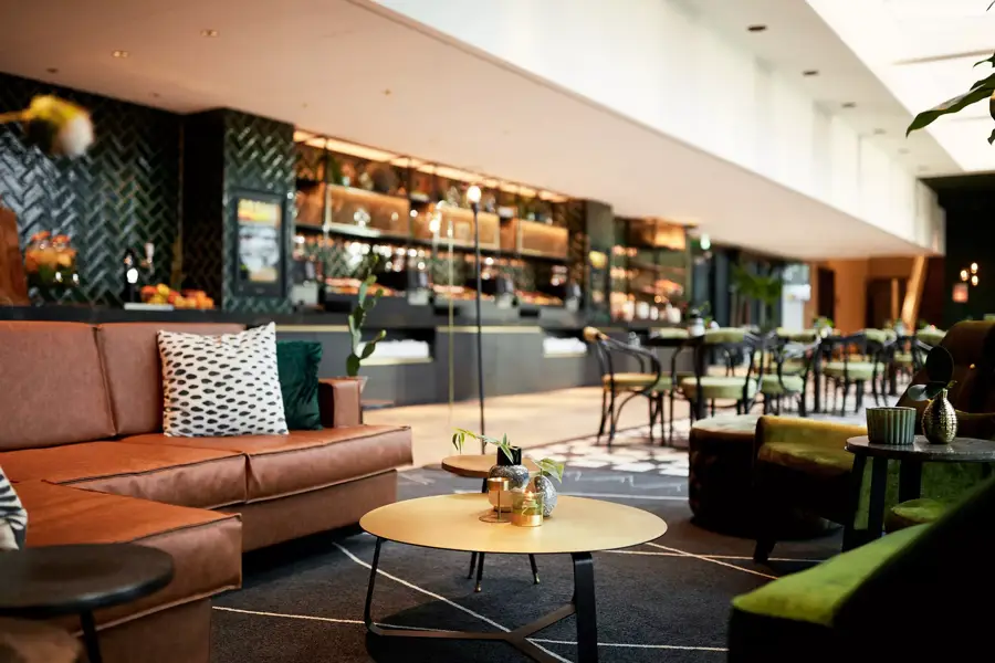 Grüne Lounge