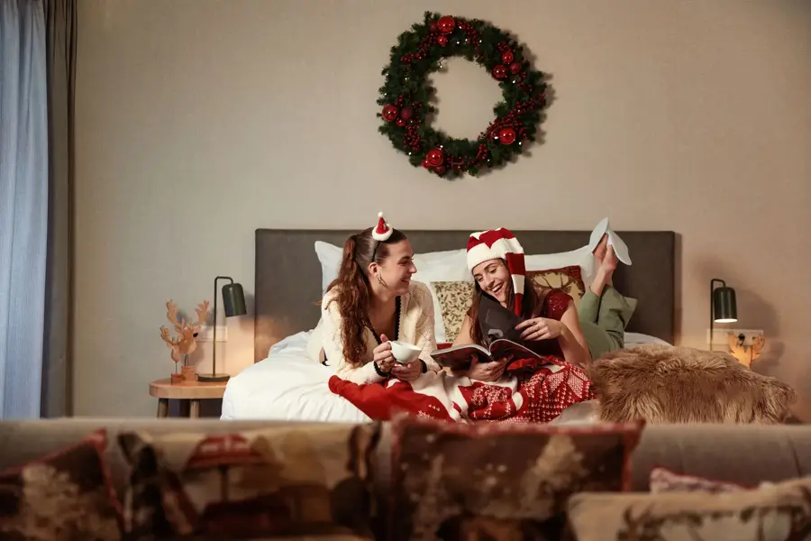 Christmas package with overnight stay