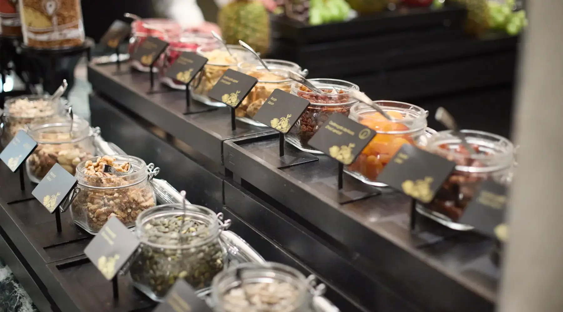 Extensive breakfast buffet at Hotel Gent