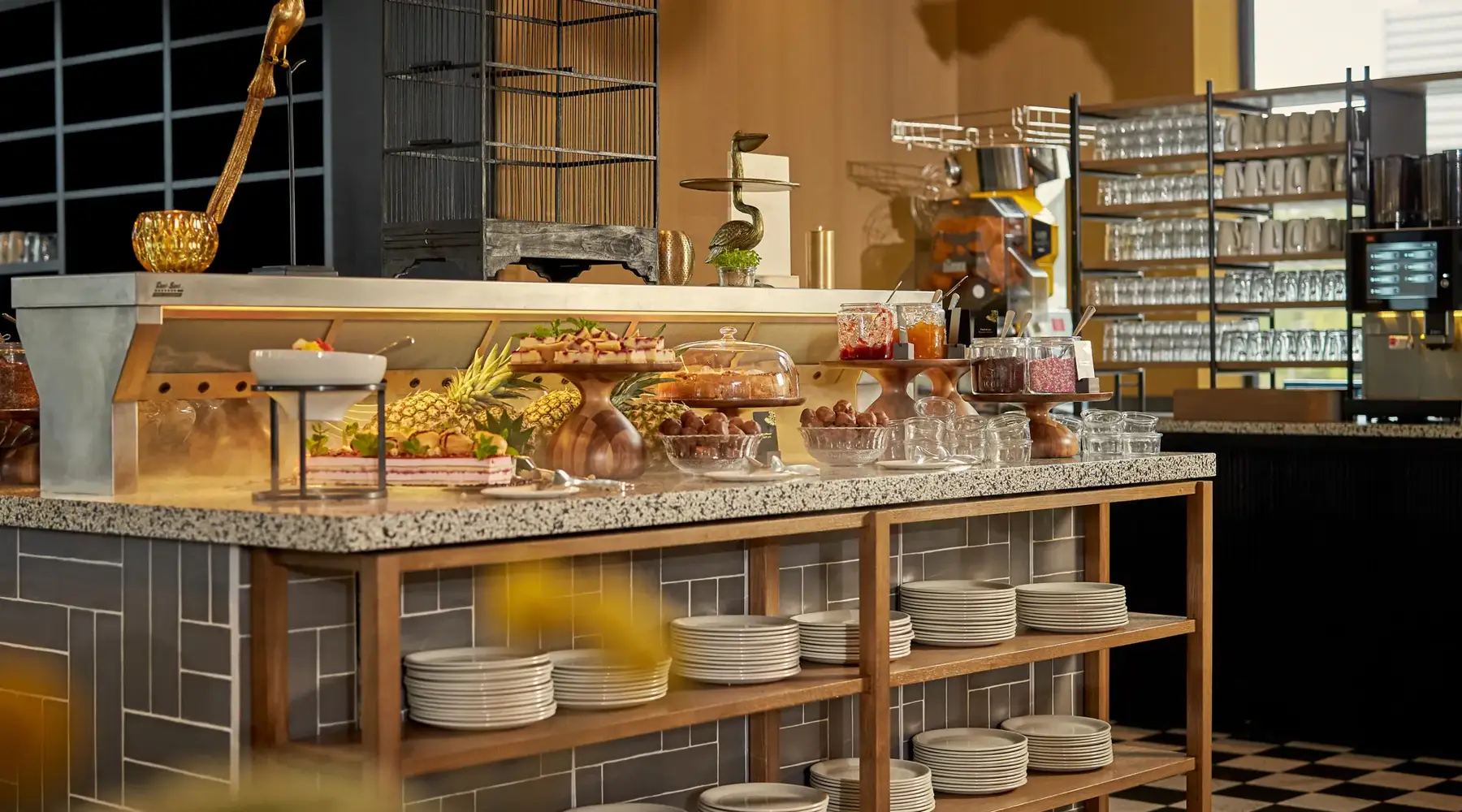 Dessertbuffet Van der Valk Hotel Amsterdam - Amstel