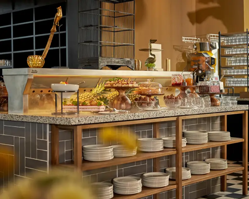 Buffet de desserts de l'hôtel Van der Valk Amsterdam - Amstel