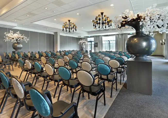 room with all chairs